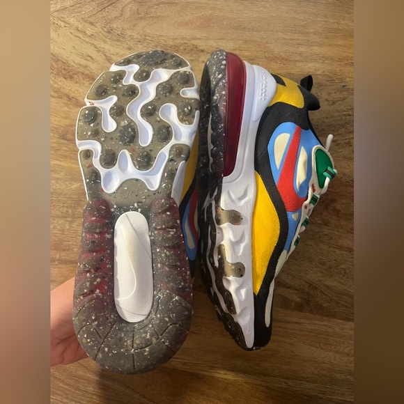 🩷✨LIKE NEW 2020 AIR MAX 270 REACT MULTICOLOR - SIZE 6.5✨🩷 - Picture 12 of 16